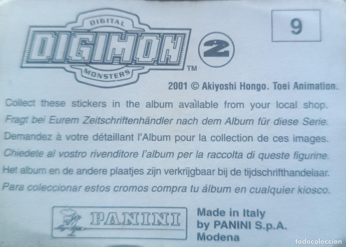 Coleccionismo cromos antiguos: PANINI -- DIGIMON ( 2001 ) -- 137 DIFERENTES -- NUNCA PEGADOS - Foto 1