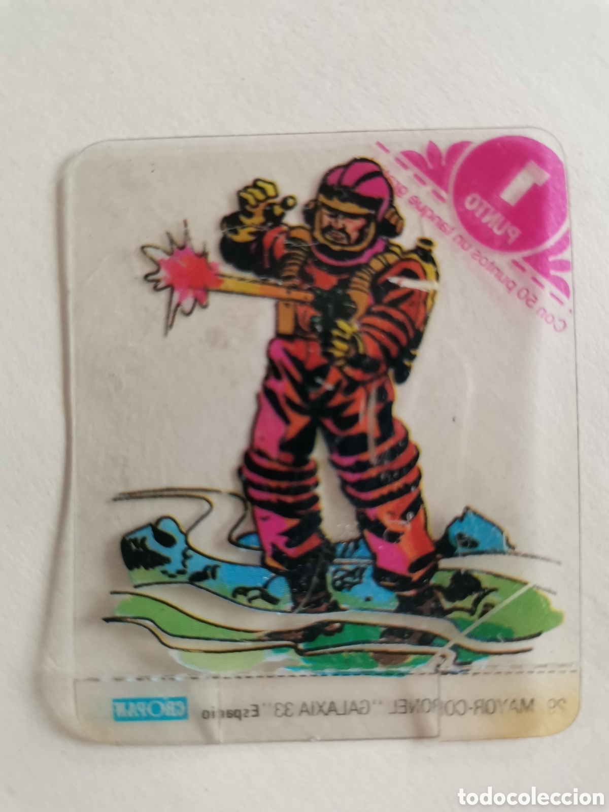 Coleccionismo Cromos antiguos: Cromo cropan galaxia 33 mayor coronel 29 1 punto