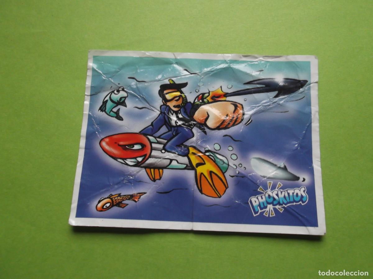 Coleccionismo Cromos antiguos: BOLLYCAO CROMO PHOSKITOS ALGO ARRUGADO