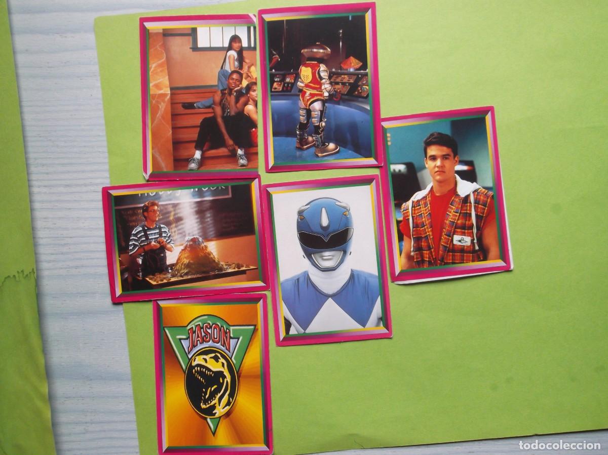 Coleccionismo cromos antiguos: 6 CROMOS POWER RANGERS - Foto 1