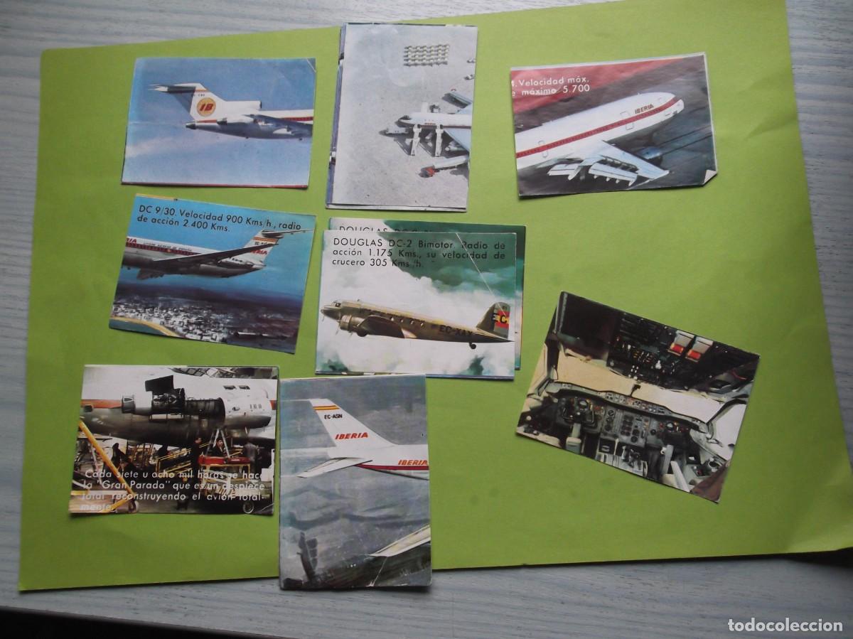 Coleccionismo Cromos antiguos: 10 CROMOS BIMBO SABER VOLAR 2 REPES