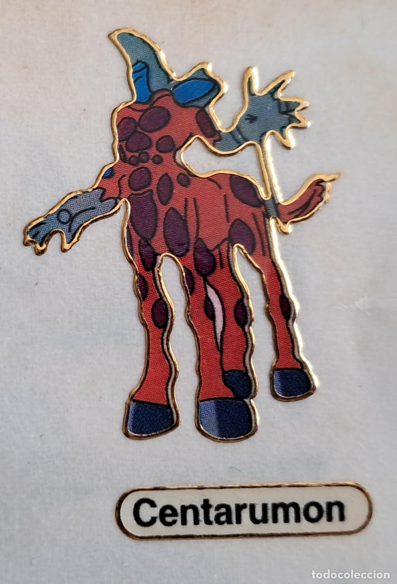 Coleccionismo cromos antiguos: cromo adhesivo de digimon, Centarumon. - Foto 1