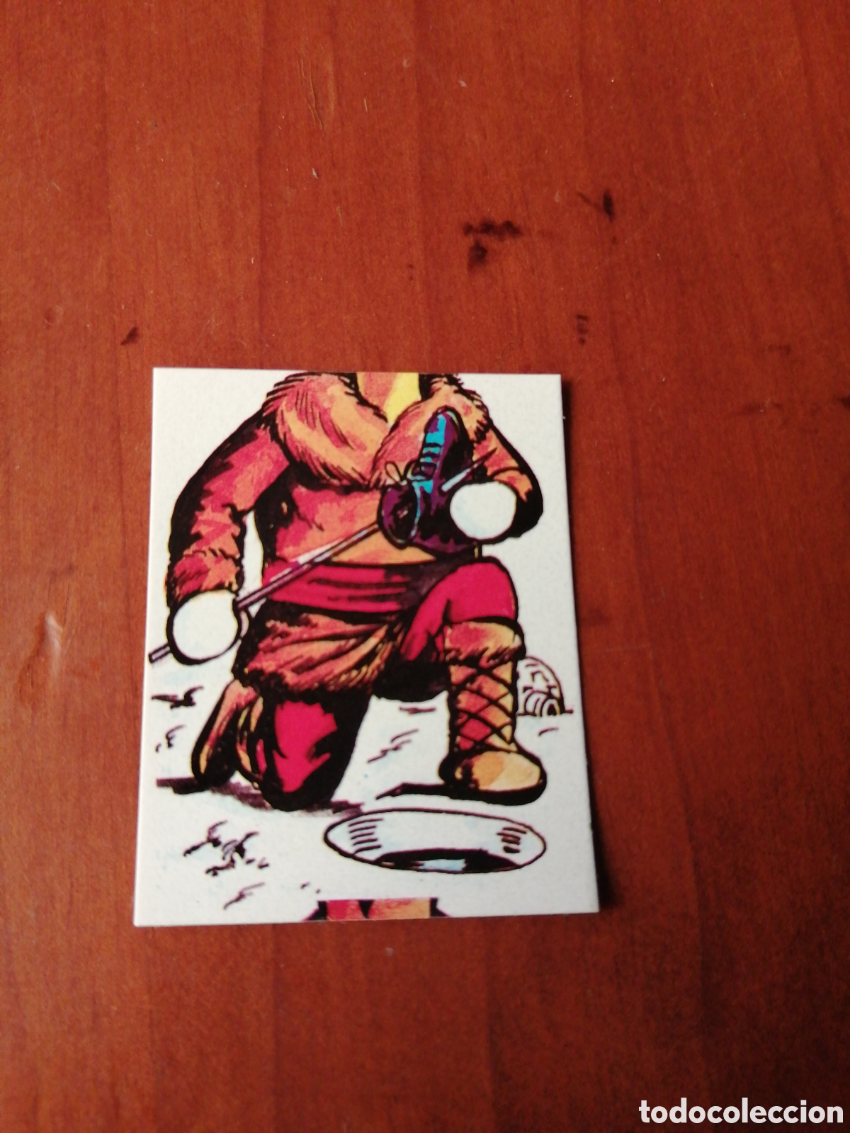 Coleccionismo cromos antiguos: CROMO SUPER COMIX ESQUIMAL CUERPO - Foto 1