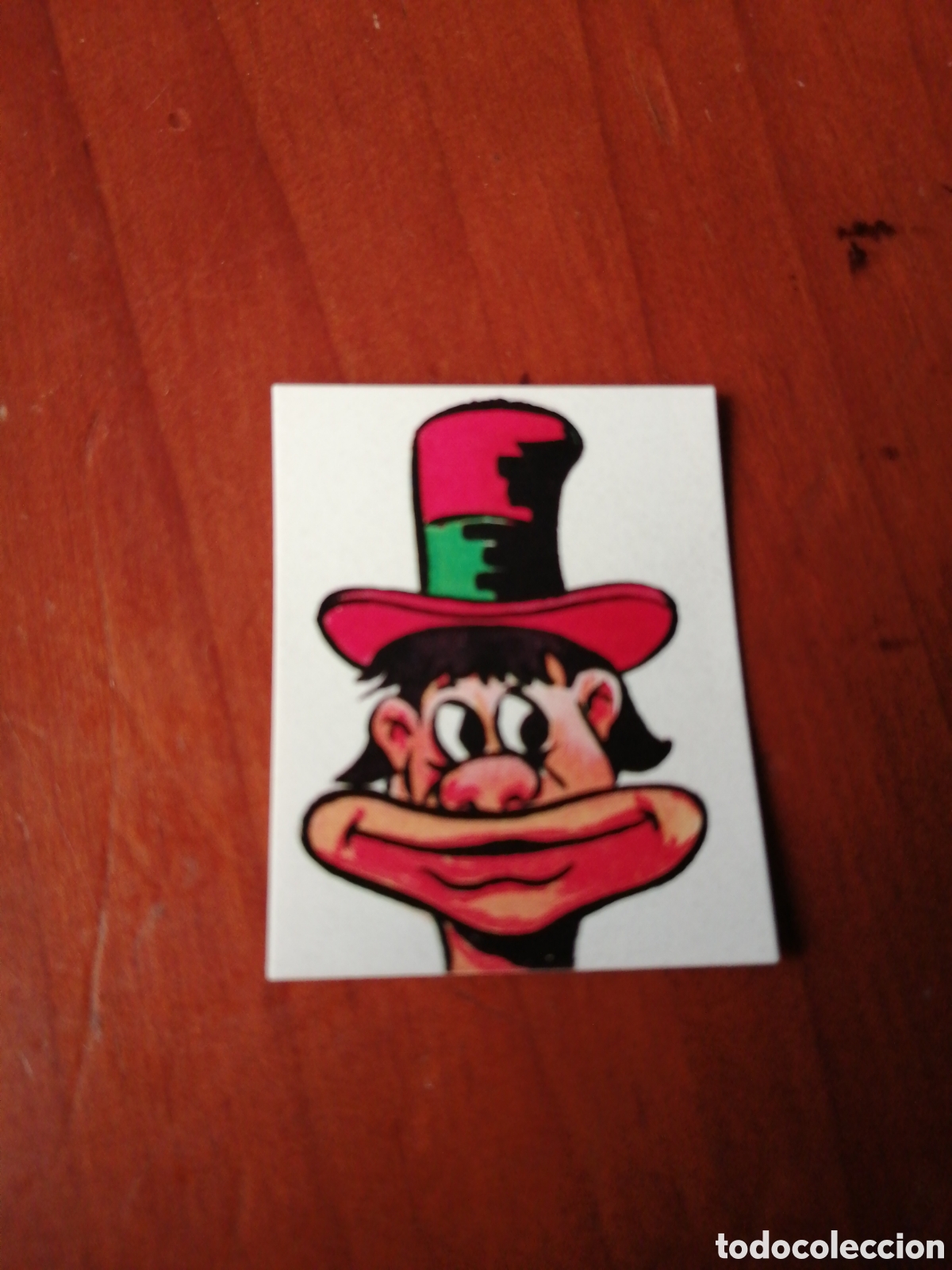 Coleccionismo cromos antiguos: CROMO SUPER COMIX HOMBRE CON SOMBRERO - Foto 1