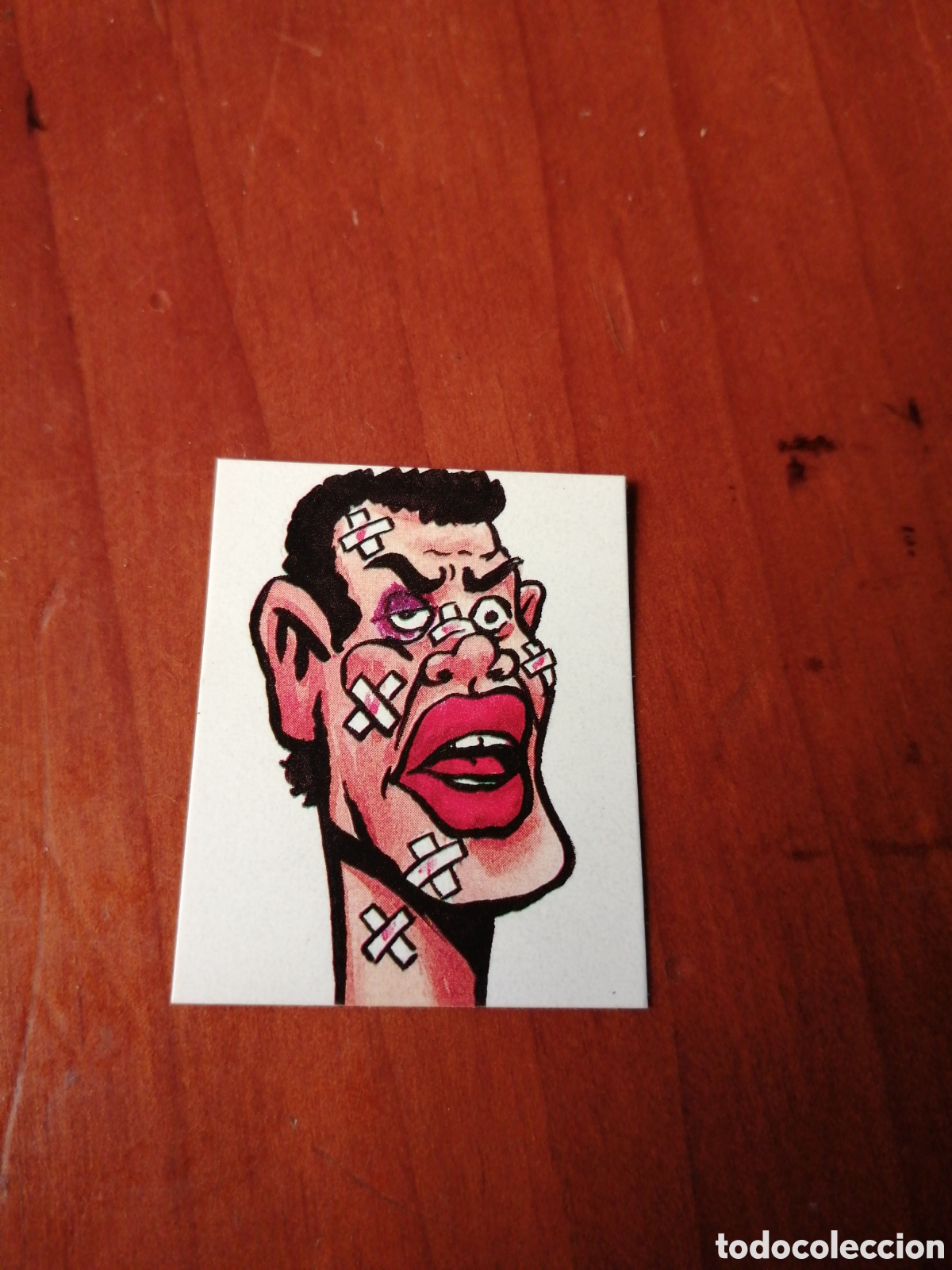 Coleccionismo cromos antiguos: CROMO SUPER COMIX BOXEADOR - Foto 1