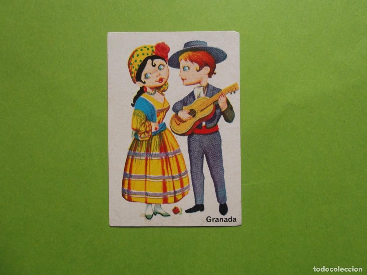 Coleccionismo Cromos antiguos: CROMOS PIPAS CHURRUCA TRAJES REGIONALES--GRANADA