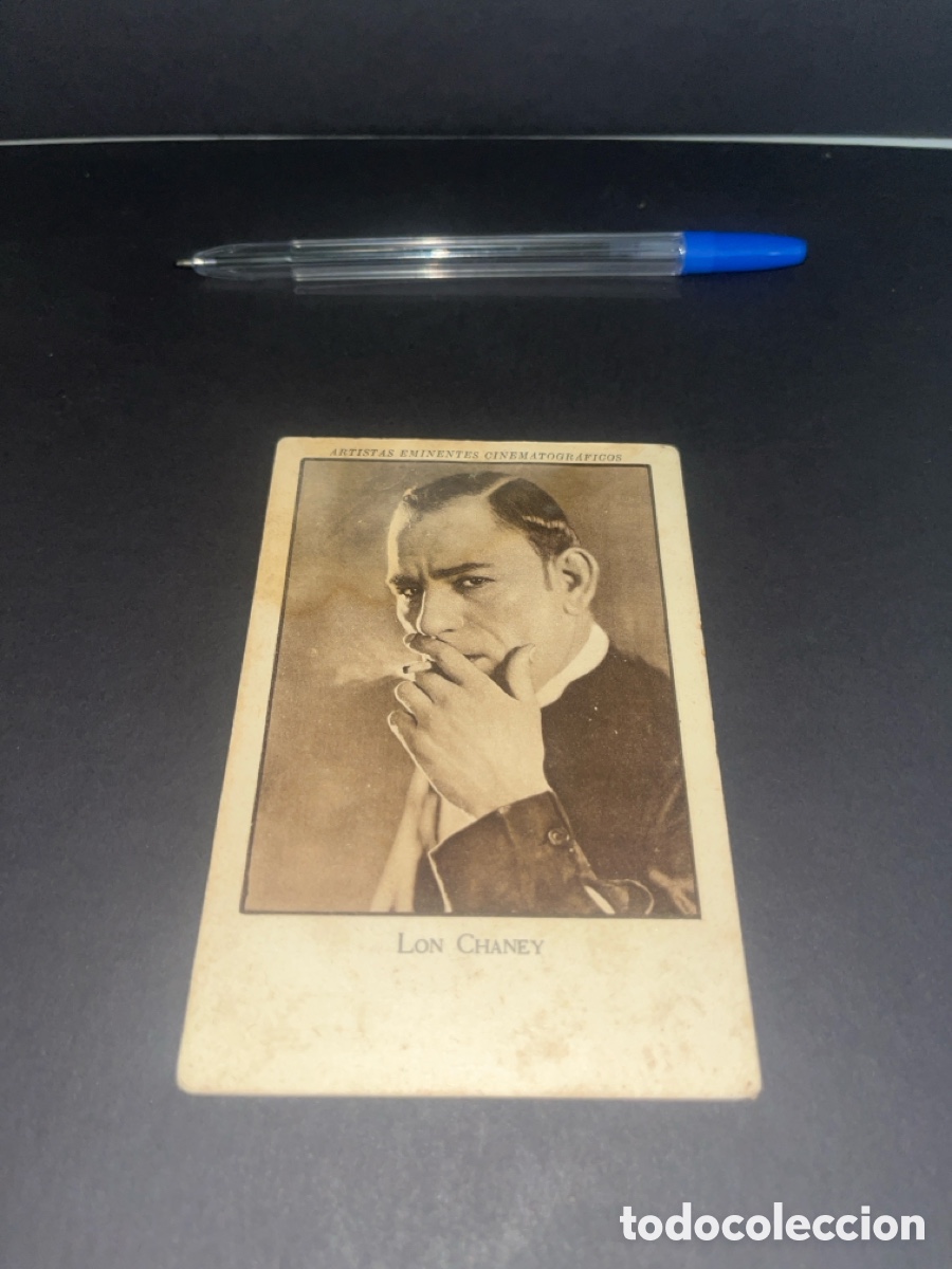 Coleccionismo cromos antiguos: LON CHANEY # 14 CHOCOLATES COMET A&Ntilde;OS 20 - Foto 1
