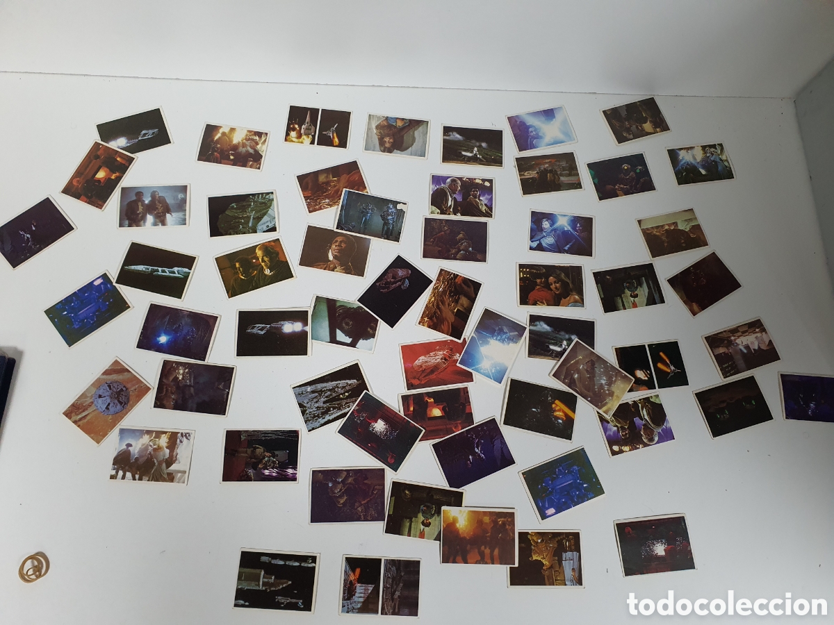 Coleccionismo cromos antiguos: Cromos sin pegar de galactica - Foto 1