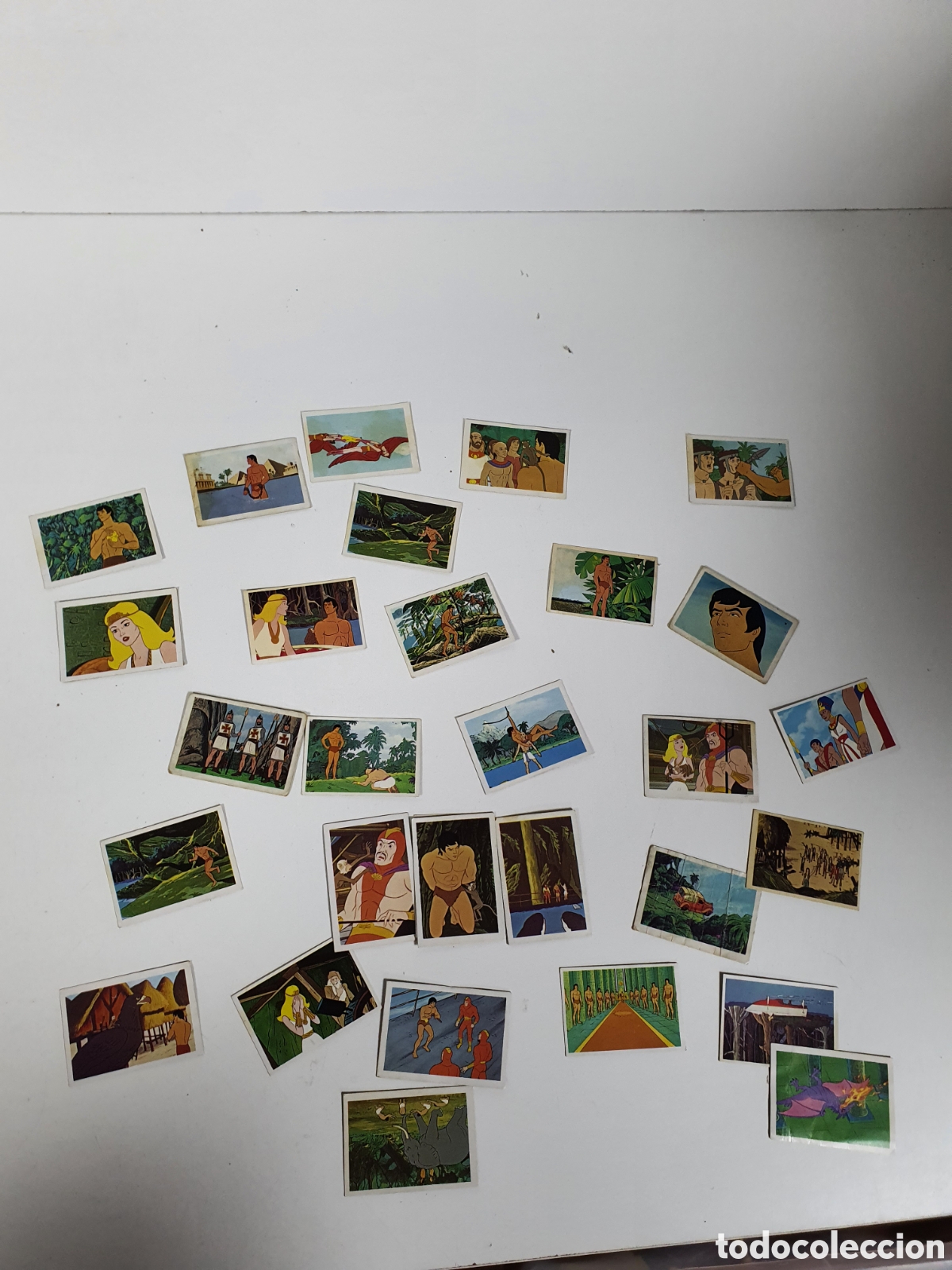 Coleccionismo cromos antiguos: Cromos sin pegar tarzan - Foto 1