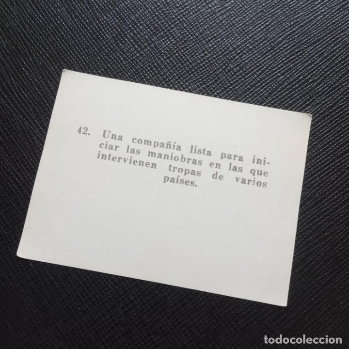 Coleccionismo cromos antiguos: 42 CROMO GUERRA EJERCITO - SIN PEGAR - CC3 - Foto 2