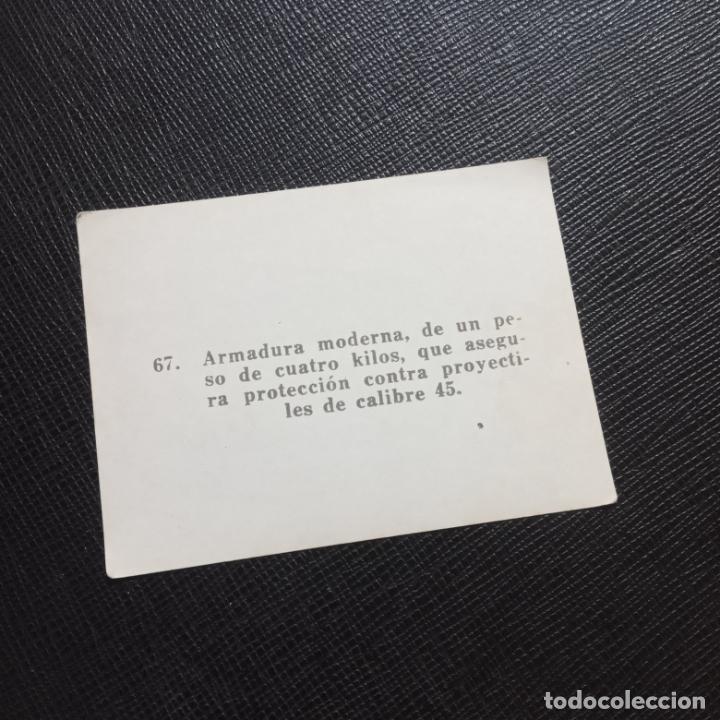 Coleccionismo cromos antiguos: 67 CROMO GUERRA EJERCITO - SIN PEGAR - CC3 C - Foto 2
