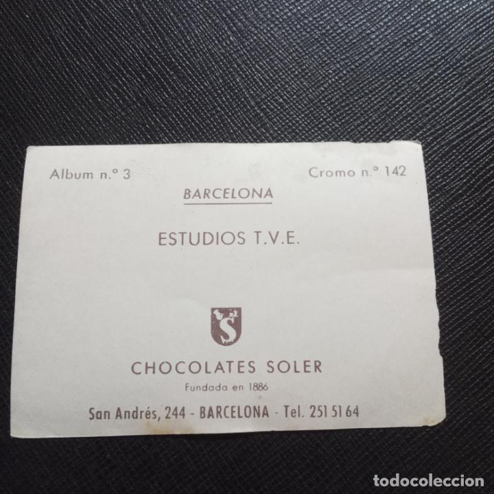 Coleccionismo cromos antiguos: 142 BARCELONA CHOCOLATES SOLER CROMO - SIN PEGAR - CC7 B - Foto 2