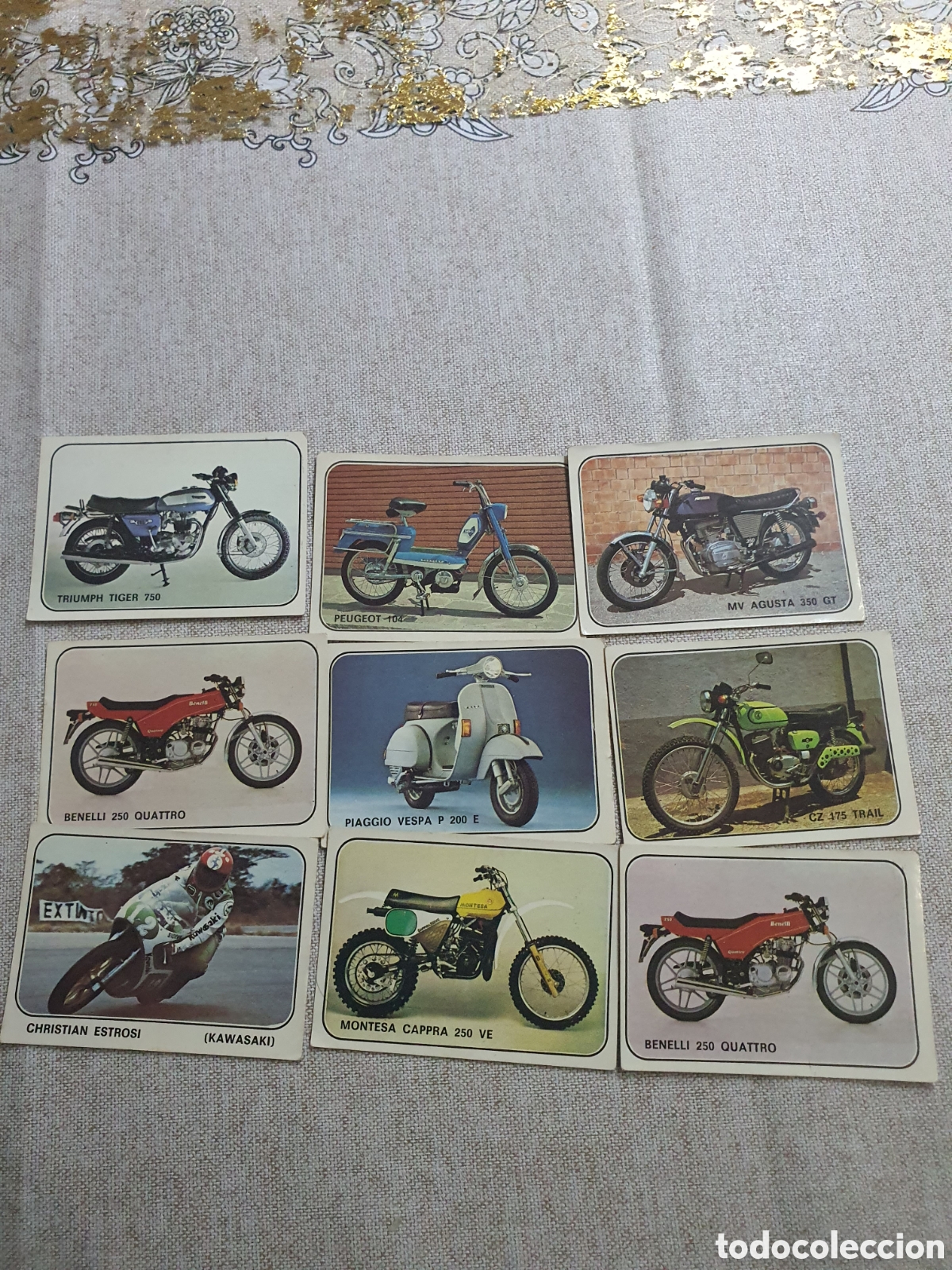 Collezionismo Figurine antiche: Moto sport panini cromos