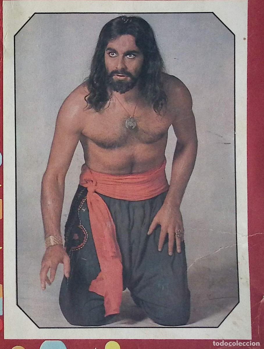 Coleccionismo cromos antiguos: recorte kabir bedi sandokan - Foto 1