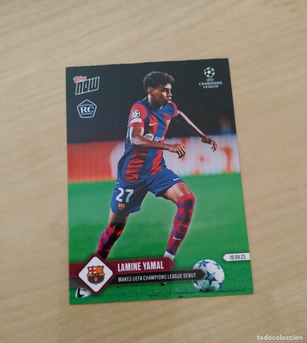 Coleccionismo Cromos antiguos: TOPPS - LAMINE YAMAL - ROOKIE