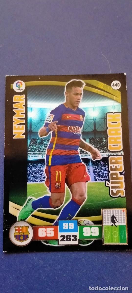 Coleccionismo cromos antiguos: NEYMAR SUPER CRACK 15-16 - Foto 1