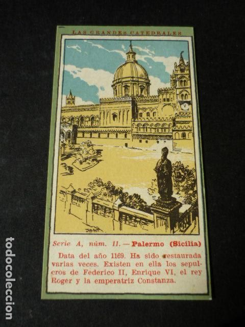 Collectionnisme Cartes &agrave; collectionner anciennes: PALERMO SICILIA CATEDRAL CROMO PUBLICITARIO CASA SUBIRANA BARCELONA