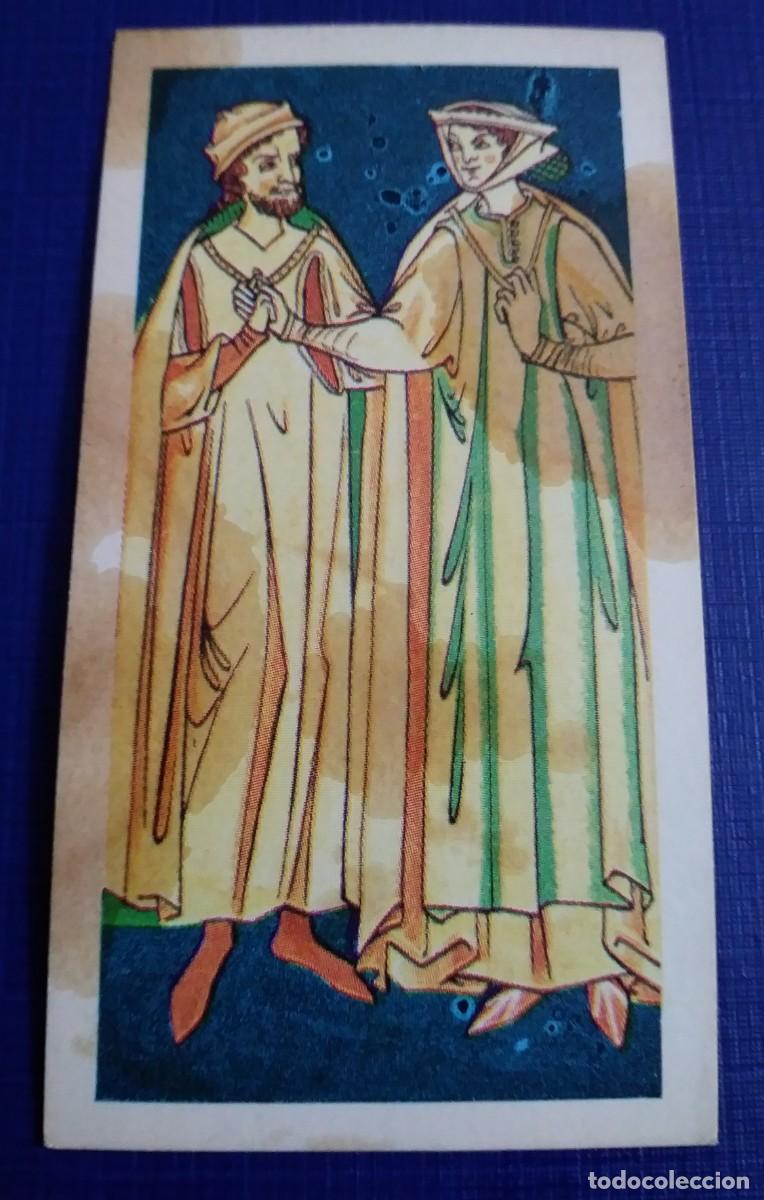 Coleccionismo Cromos antiguos: Antiguo cromo de trajes del Reino Unido - BRITISH COSTUME N&deg; 4 - BROOKE BOND TEA