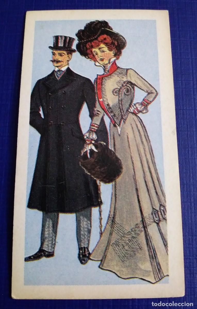 Coleccionismo Cromos antiguos: Antiguo cromo de trajes del Reino Unido - BRITISH COSTUME N&deg; 40 - BROOKE BOND TEA