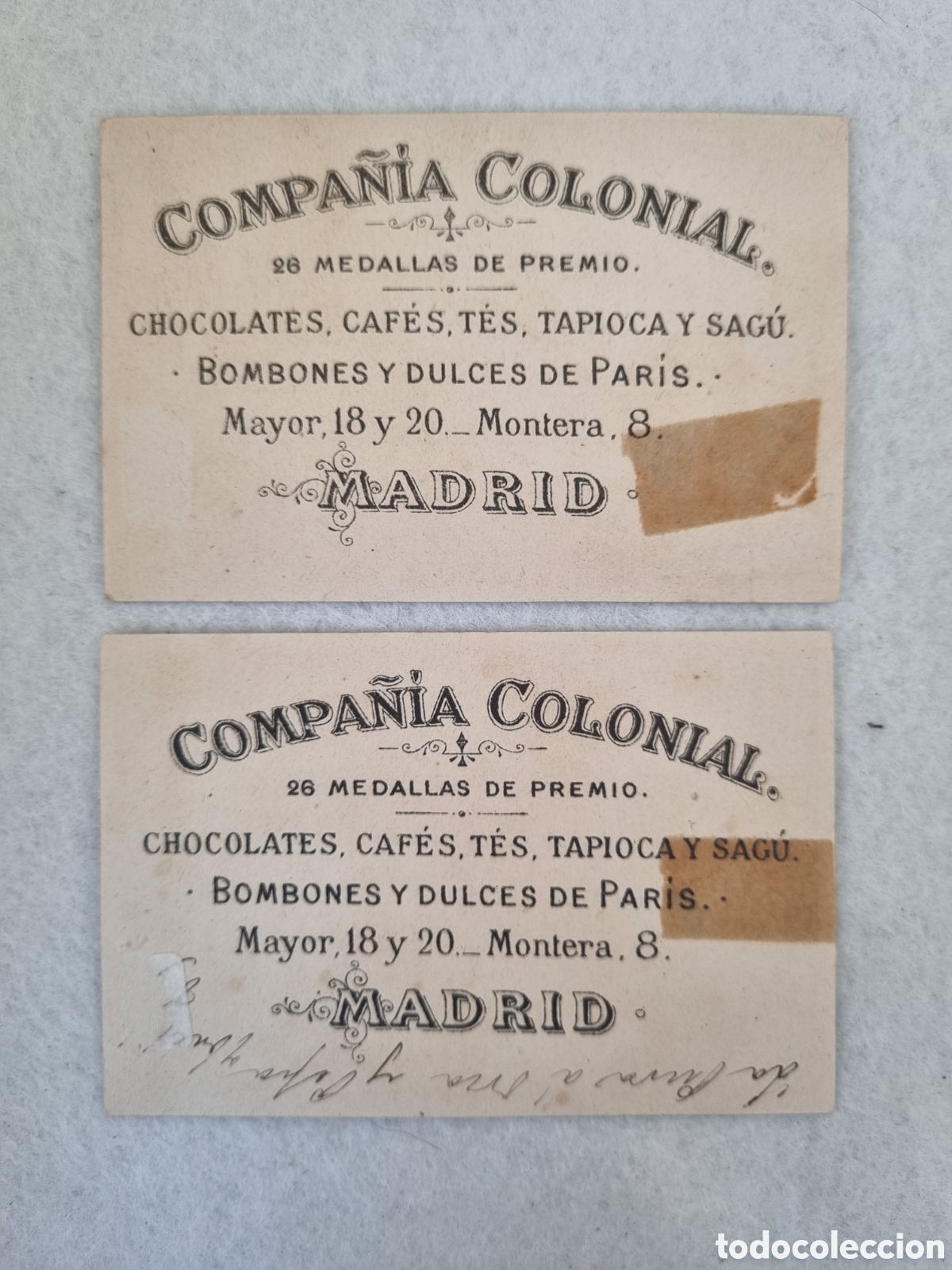 Coleccionismo cromos antiguos: Cromos chocolate compa&ntilde;ia colonial Madrid P1 - Foto 7