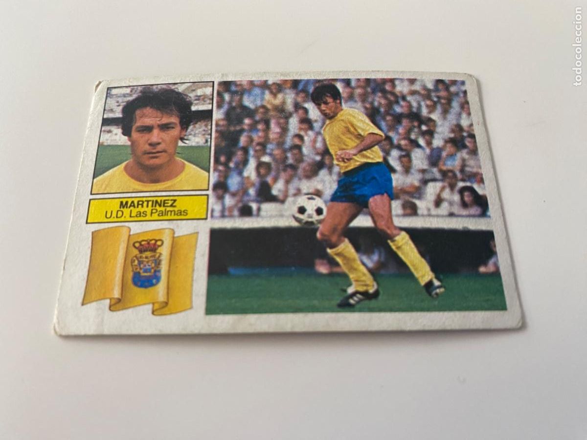 Coleccionismo cromos antiguos: Este 82-83 Mart&iacute;nez nunca pegado - Foto 1
