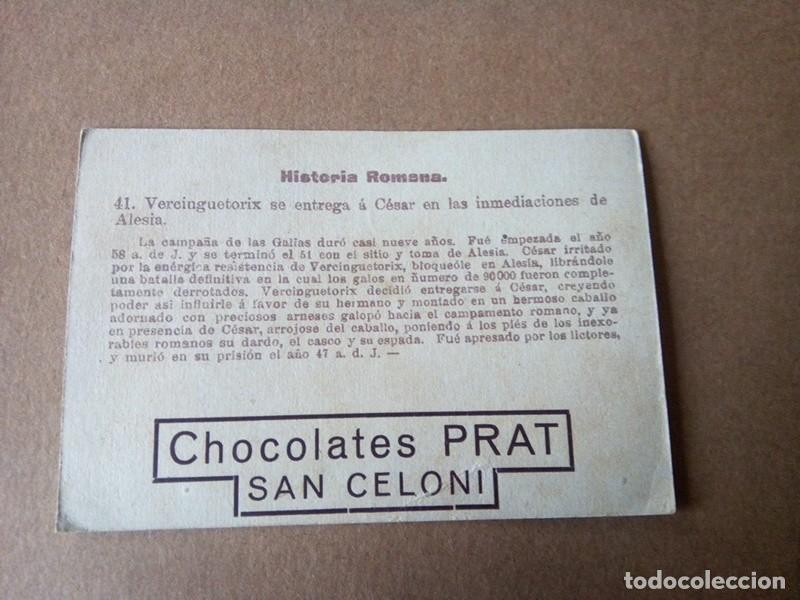 Coleccionismo cromos antiguos: CROMO DE CHOCOLATES PRAT , SANT CELONI , RARO - Foto 1