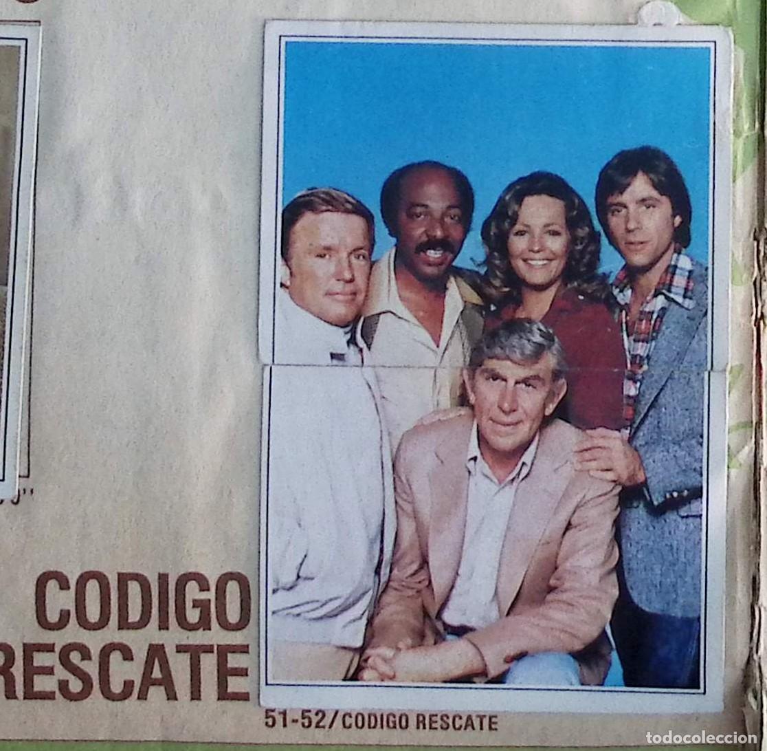 Coleccionismo cromos antiguos: TELE POP CROMO N 51 52 CODIGO RESCATE - Foto 1