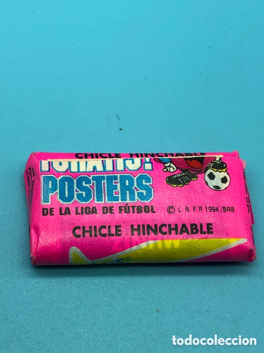 Coleccionismo cromos antiguos: Chicle SONRIC&rsquo;S de la liga de f&uacute;tbol con pegatina,relaci&oacute;n bimbo,phosquitos,cropan,danone,