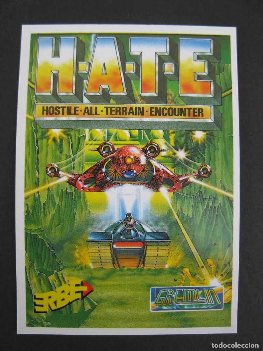 Coleccionismo cromos antiguos: SOFTWARE COLLECTION - CROMO N&ordm; 9 - HATE - INTERNATIONAL BUSSINES - NUNCA PEGADO. - Foto 1