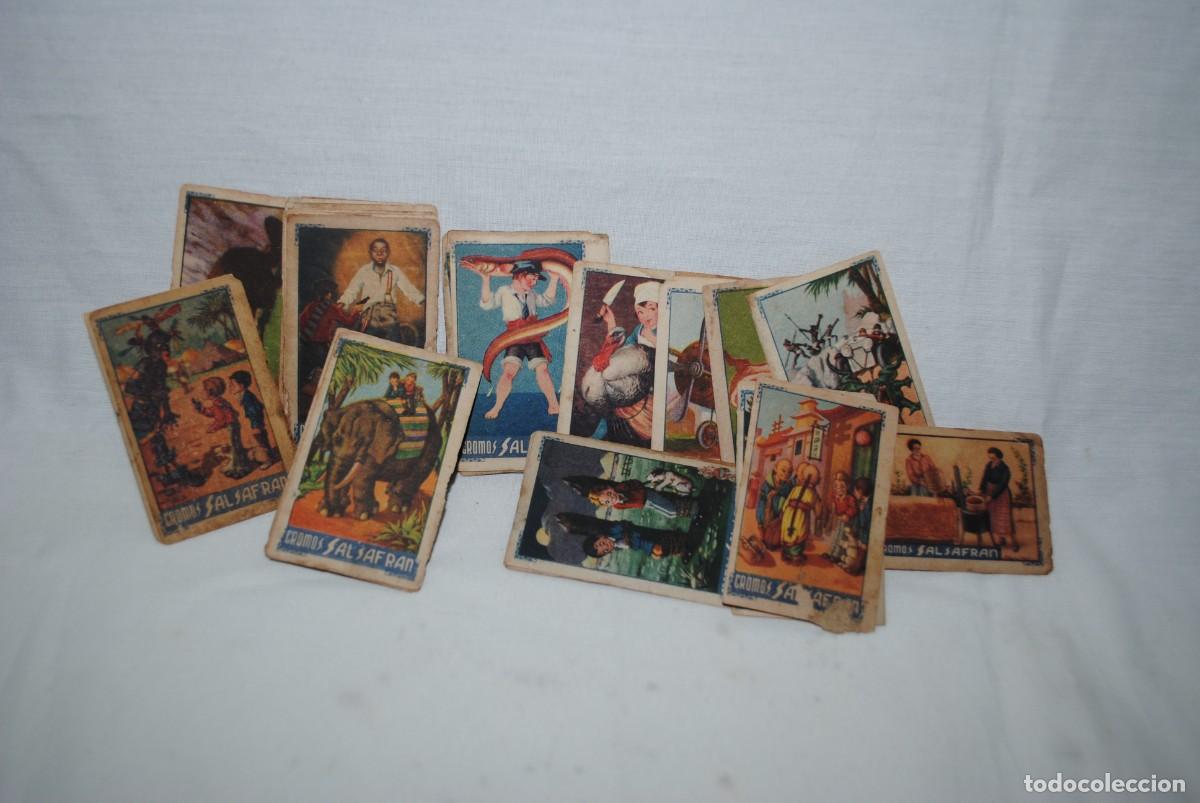 Coleccionismo cromos antiguos: SALSAFRAN LOTE DE CROMOS . - Foto 1
