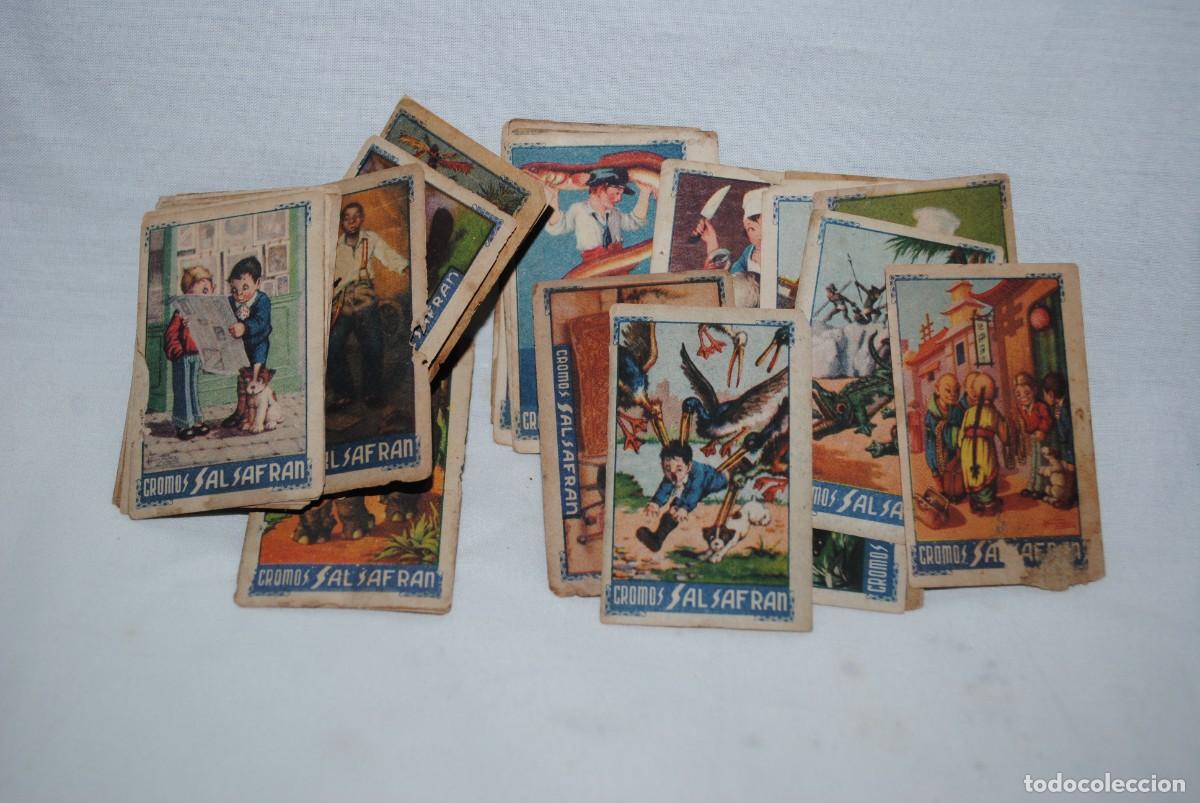 Coleccionismo cromos antiguos: SALSAFRAN LOTE DE CROMOS . - Foto 2