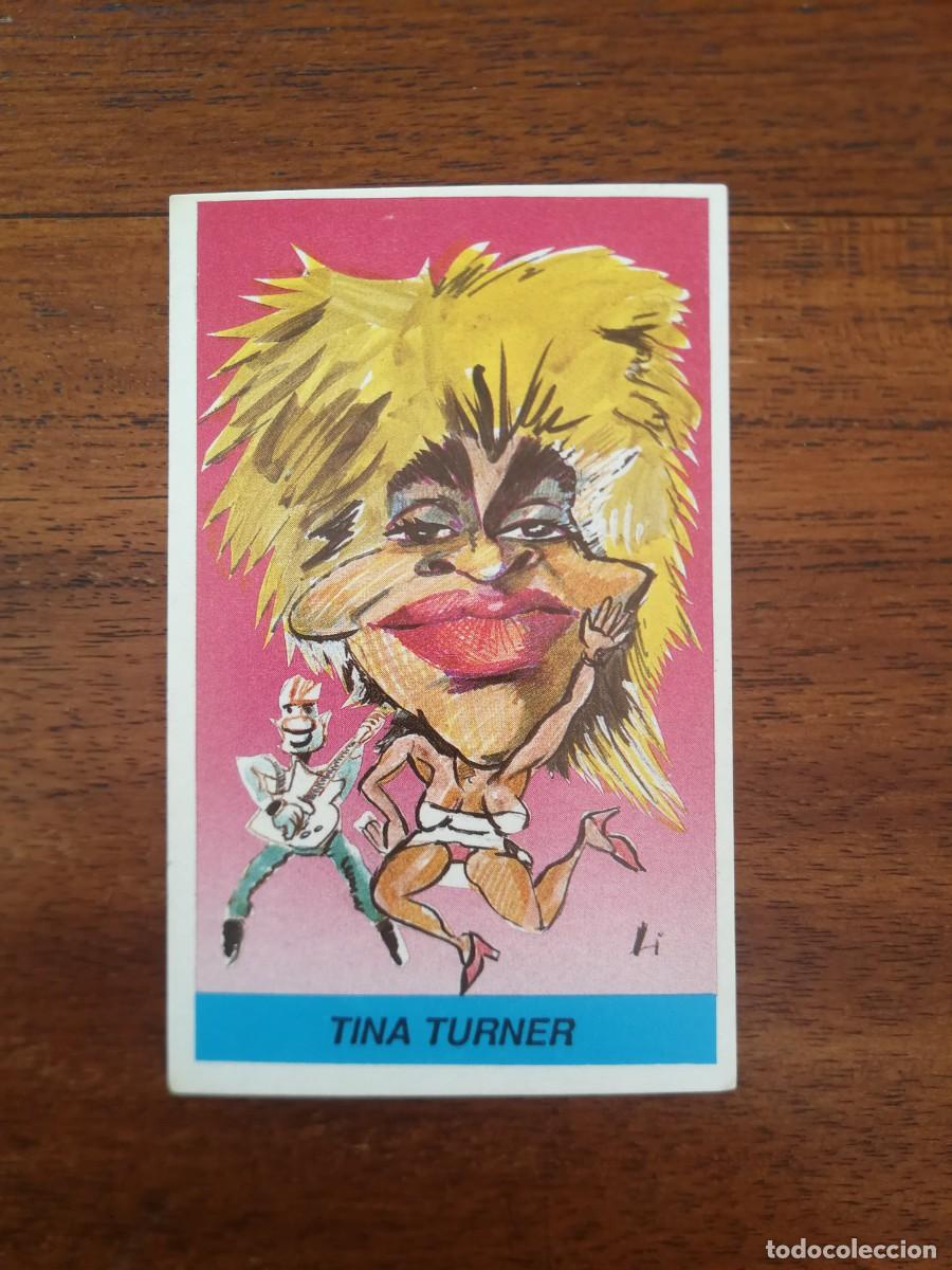 tina turner - cromo de caricaturas de ediciones - Buy Antique stickers on  todocoleccion