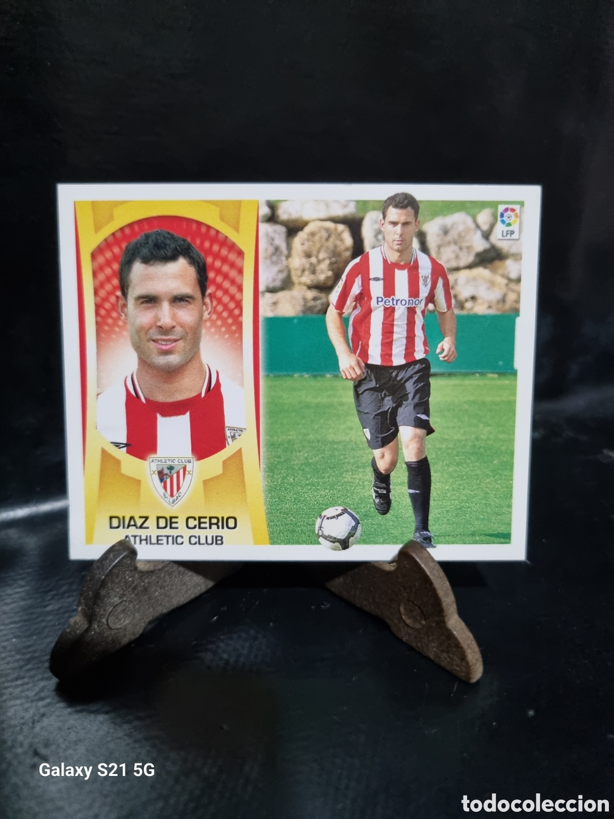 Coleccionismo Cromos antiguos: UF 1 - DIAZ DE CERIO AT.BILBAO LIGA ESTE 2009-2010