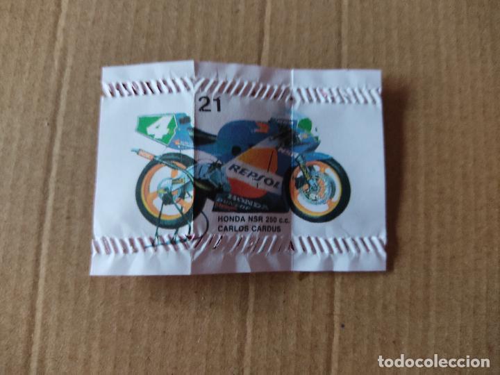 Coleccionismo Cromos antiguos: 21 HONDA NSR 250 C.C. CARLOS CARDUS CROMO TODO MOTO CON REGALO MOTOCICLISMO