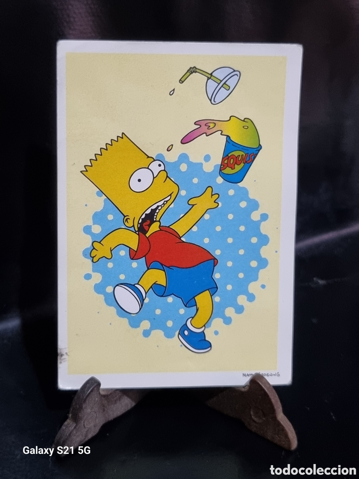 Coleccionismo cromos antiguos: 11 - CROMO THE SIMPSONS PANINI 1999 - Foto 1