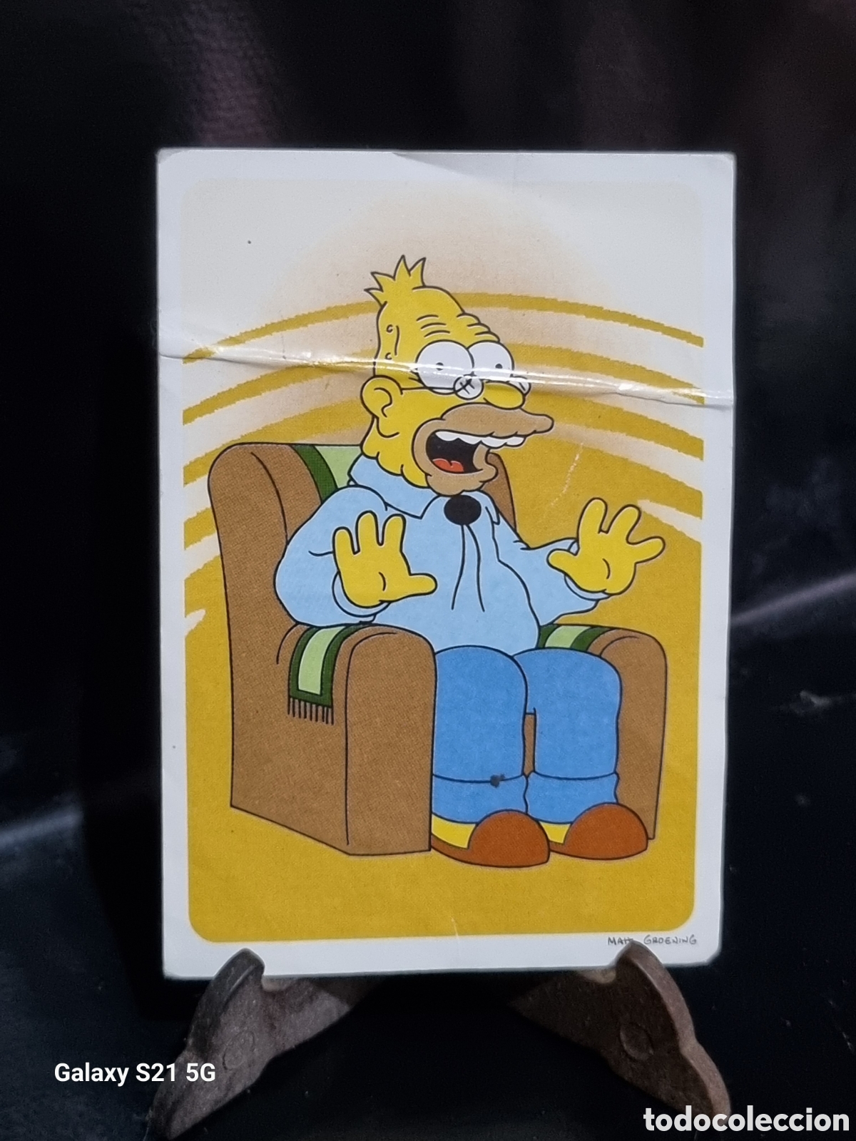 Coleccionismo cromos antiguos: 55 - CROMO THE SIMPSONS PANINI 1999 - Foto 1