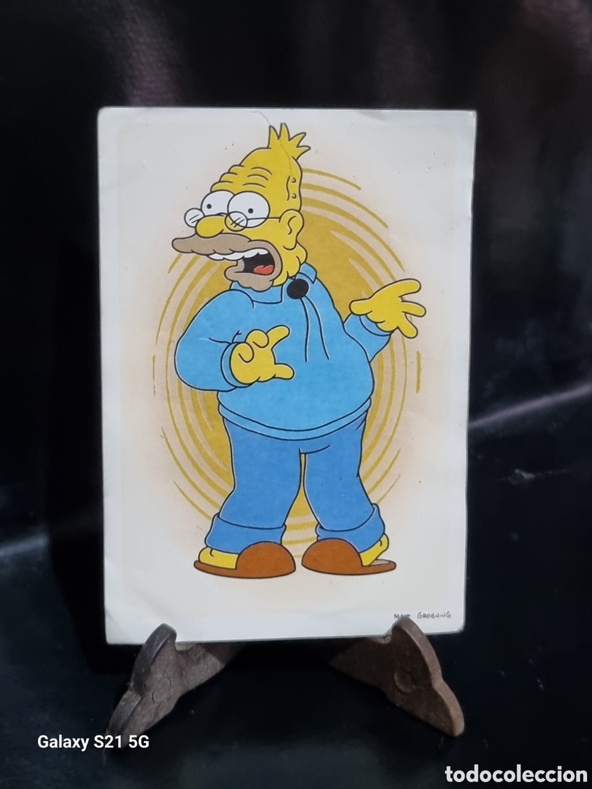 Coleccionismo cromos antiguos: 54 - CROMO THE SIMPSONS PANINI 1999 - Foto 1