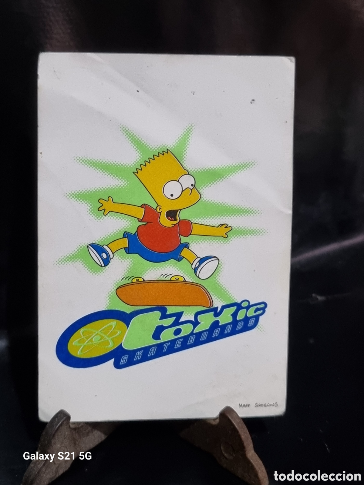 Coleccionismo cromos antiguos: 87 - CROMO THE SIMPSONS PANINI 1999 - Foto 1