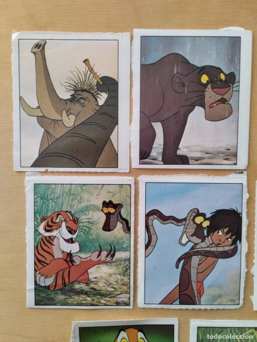 Coleccionismo cromos antiguos: Lote de cromos antiguos de El Libro de la Selva de Panini, - Foto 2