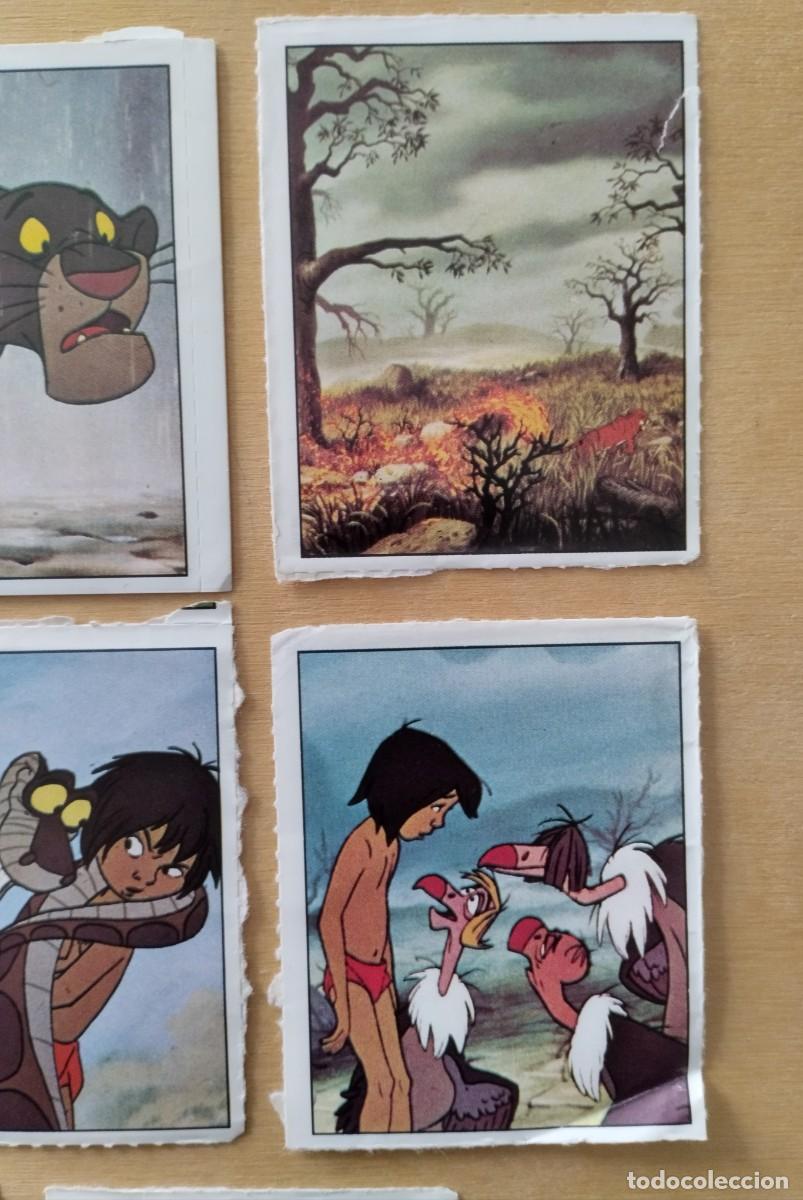 Coleccionismo cromos antiguos: Lote de cromos antiguos de El Libro de la Selva de Panini, - Foto 3