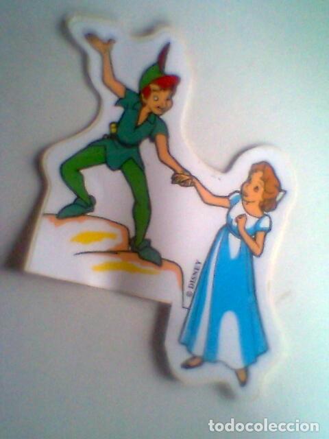 Coleccionismo Cromos antiguos: cromo Disney pegatina troquelado - Peter Pan y Wendy - vintage a&ntilde;os 90&acute;s - escaso