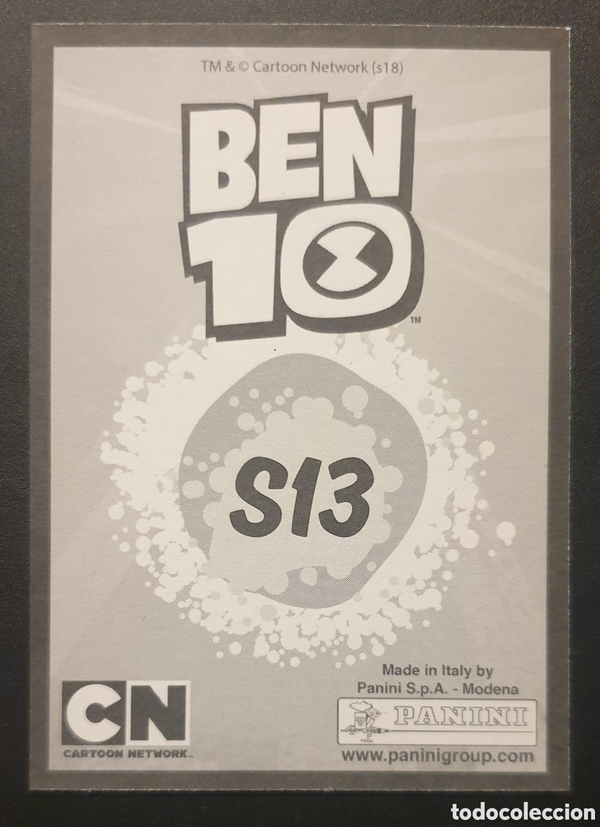 Coleccionismo cromos antiguos: CROMO N&deg; S13 BEN 10 CARTOON NETWORK - Foto 2