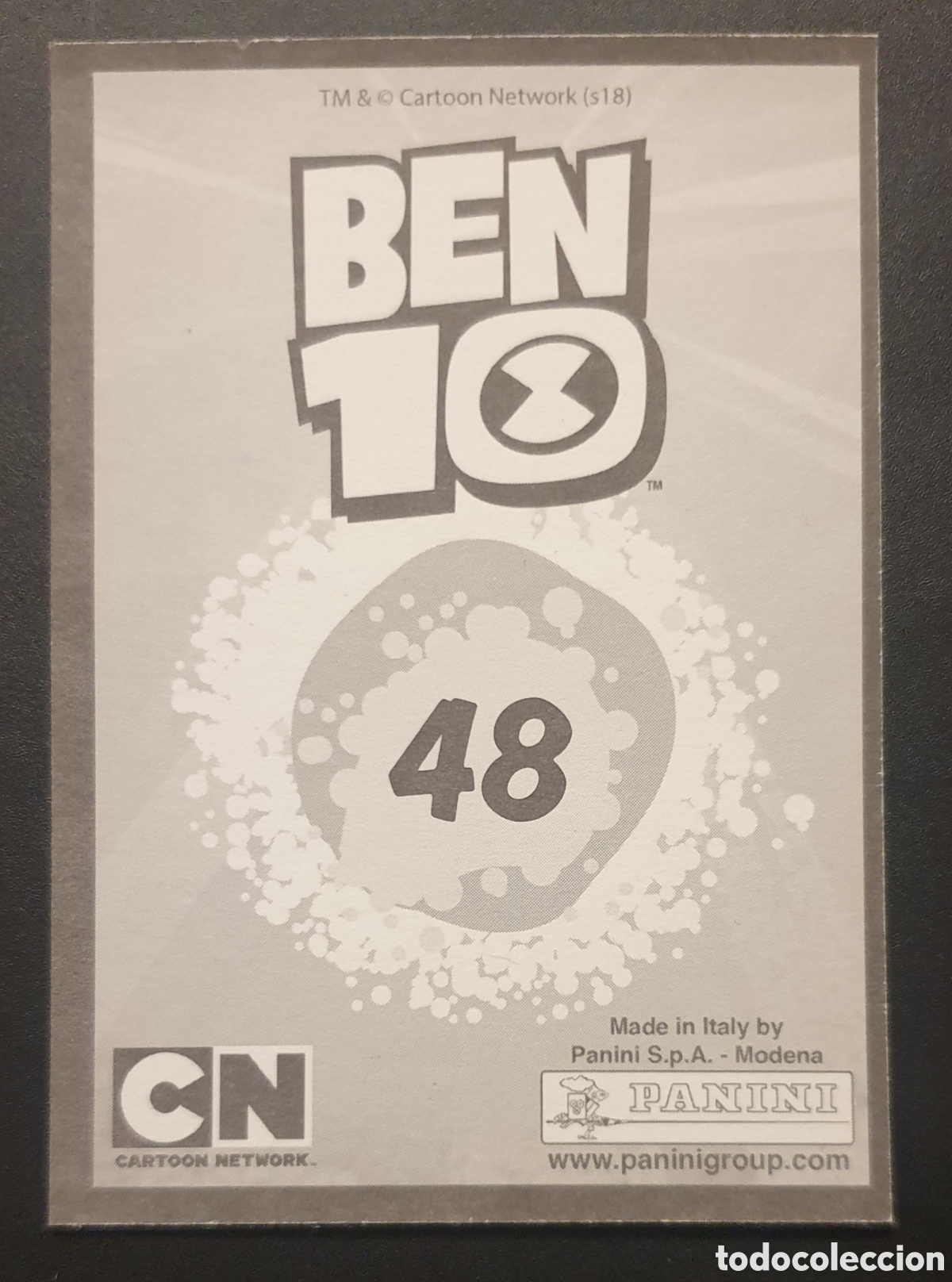 Coleccionismo cromos antiguos: CROMO N&deg; 48 BEN 10 CARTOON NETWORK - Foto 2