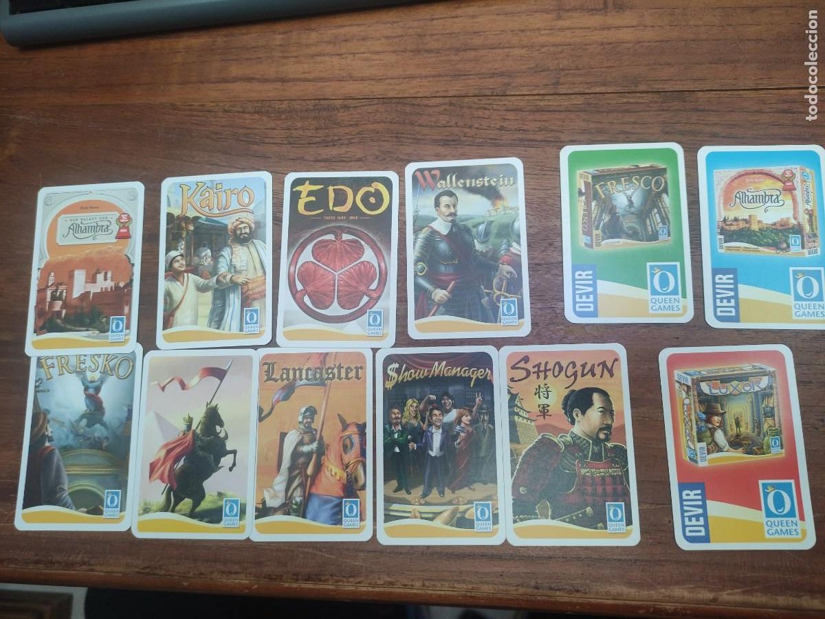 Coleccionismo Cromos antiguos: Cartas promocion juegos Queen