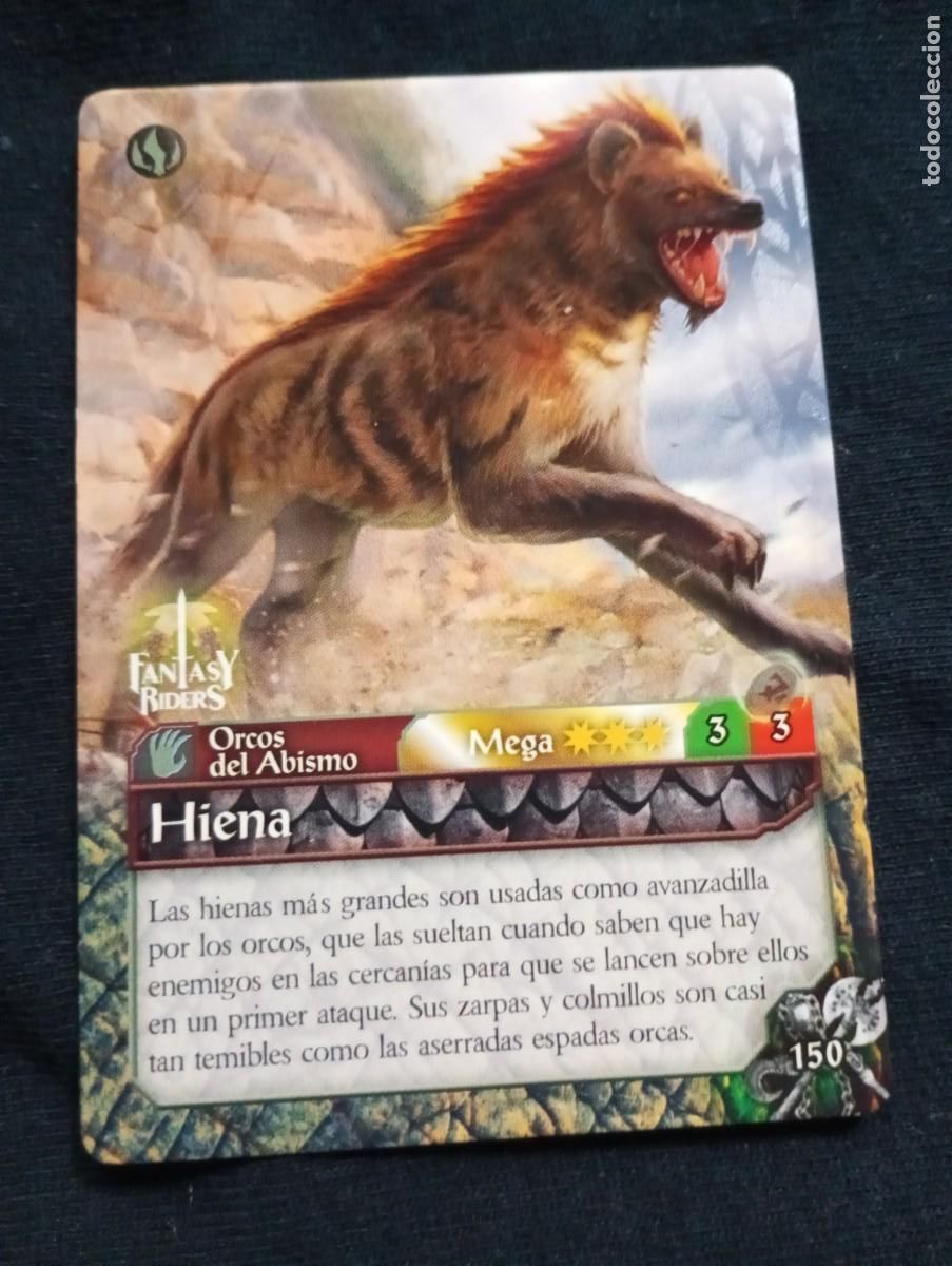 Coleccionismo cromos antiguos: HIENA - FANTASY RIDERS 150 - Foto 1