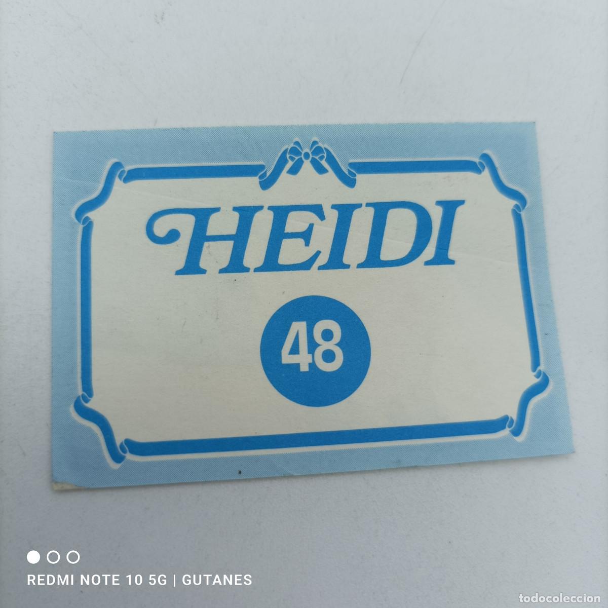 Coleccionismo cromos antiguos: CROMO HEIDI N.48 - Foto 2