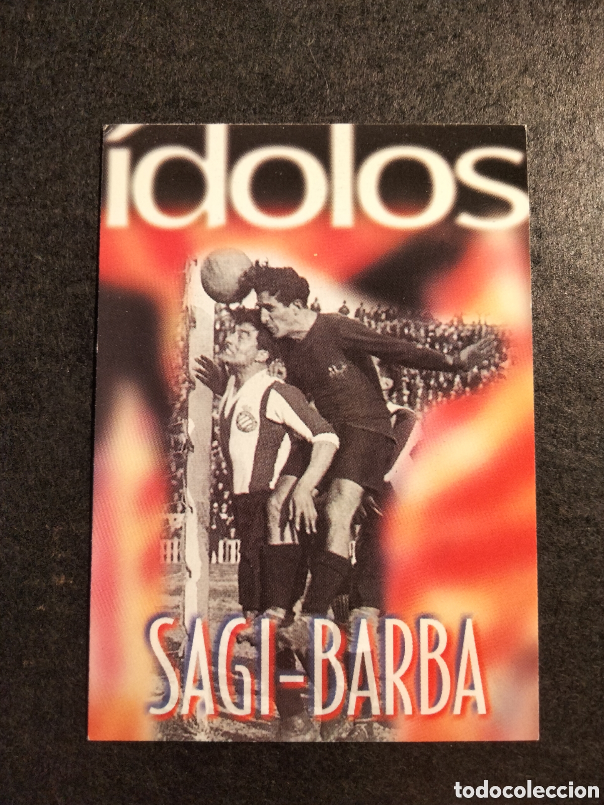 Colecionismo Cromos antigos: SAGI-BARBA # 110 IDOLOS 100 A&Ntilde;OS BAR&Ccedil;A 1899/1999 CENTENARIO CARDS PANINI SPORTS