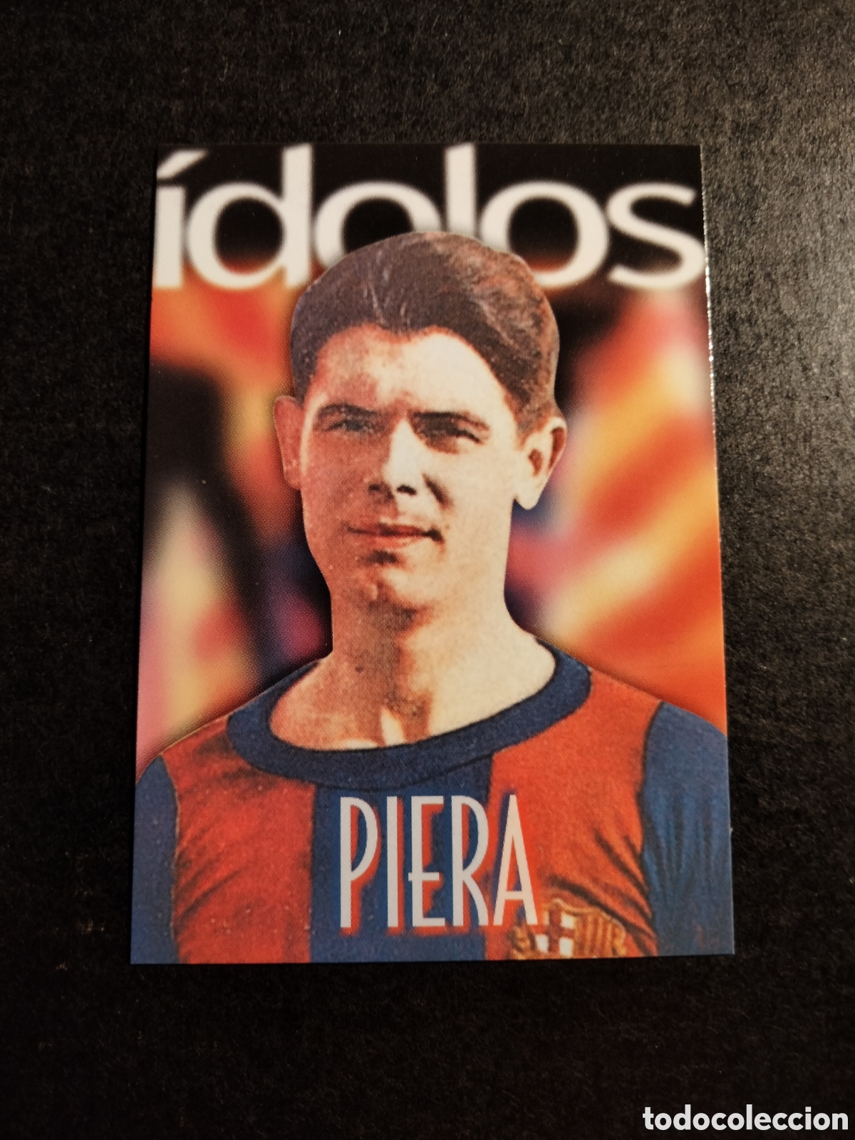 Collectable Antique Stickers: PIERA # 114 IDOLOS 100 A&Ntilde;OS BAR&Ccedil;A 1899/1999 CENTENARIO CARDS PANINI SPORTS