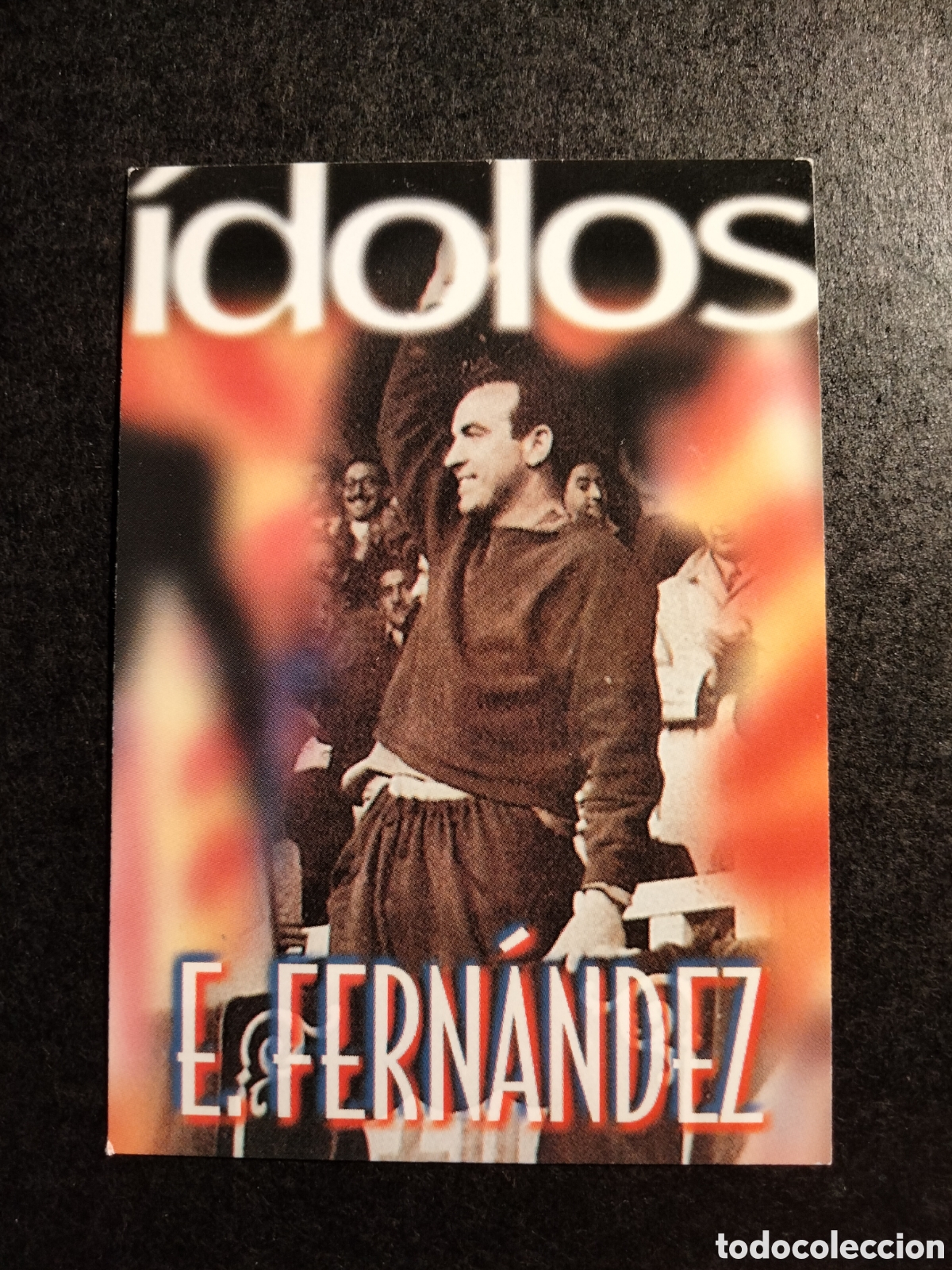 Colecionismo Cromos antigos: E. FERNANDEZ #121 IDOLOS BAR&Ccedil;A 100 A&Ntilde;OS 1899/1999 CENTENARIO CARDS PANINI SPORTS