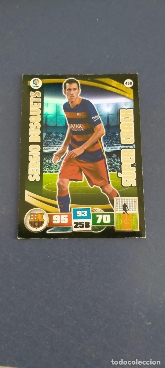 Coleccionismo cromos antiguos: SERGIO BUSQUETS SUPER CRACK 15-16 - Foto 1